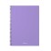 A4 notebook, 80 sheets in a cage on the crest Erichkrause Pastel, plastic cover, OFSET block, whiteness 100%, mix