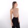 Top female, beige color, size 42 (s)