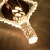 Bra "Ice" Led 3000k gold 23x18x10cm