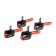 The clamps are tick-shaped Ermak 668-072, 2k handles, 100 mm, 4 pcs.