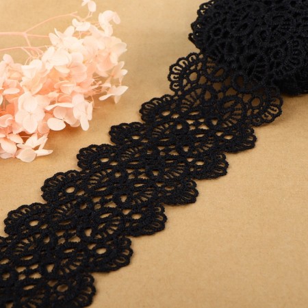 Lace Hypure, 60 mm × 6.8 ± 0.5 m, black color
