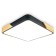 LED ceiling LED Ambrella Light, Design, FZ1317, LED, 45 W, 3375LUM, 5000K, Black Color, Light Wood