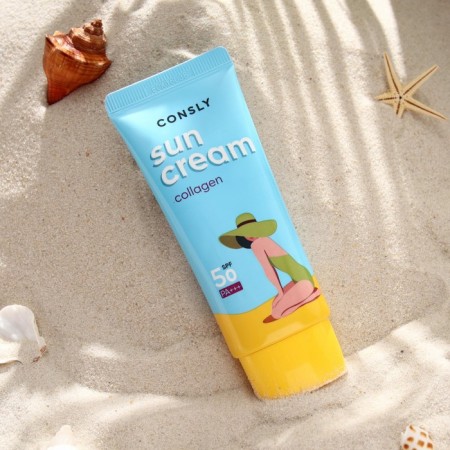 Conslim sunscreen with sea collagen SPF 50+/PA +++, 50 ml-1