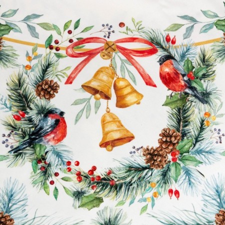 GPECT ETICE "SHRISTMAS BELLS" d = 220 +/- 3cm with GMVO, 100%HL, sarzha 190 g/m2-4