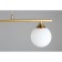 Sylwia G9 suspension chandelier 25W