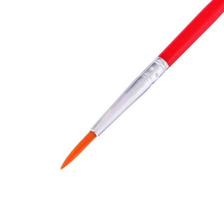 Pencils of watercolor 24 colors, in a cardboard box, triangular, der, with KIS, animal mix-5