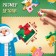 Advent Calendar "New Year's Joy", 9 puzzles and 3 toys