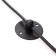 Lamp "Wall Spider" 5xg9 5W black 10x10x7 cm Bayerlux