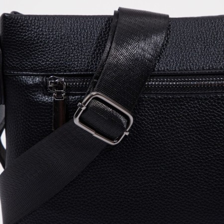 Male bag, black color-5