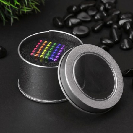 Antistress Magnet "Neokub" 216 balls d = 0.5 cm mix-1