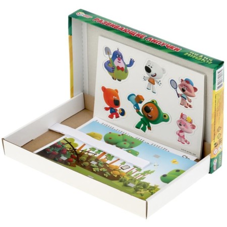 Developing game "Fun friends. Mi-mi-Mimka ", with Velcro, 3+-1