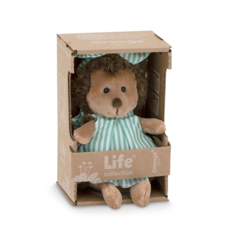 Soft toy "Hedgehog Thorn: Summer Walk", 15 cm-4