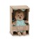 Soft toy "Hedgehog Thorn: Summer Walk", 15 cm