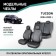 Autorekhli for Hyundai Tucson, 2004-2009, eco-leather black