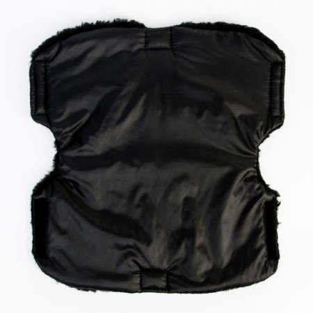 The clutch on the handle of the stroller, the color is black-4