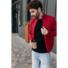 Jumper male ise, size 56, terracotta color