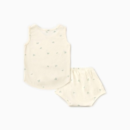 Kit (T-shirt and shorts) children's minku, milk color, height 86-92 cm-4