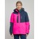 Ski jacket women's winter, size 46, pink color