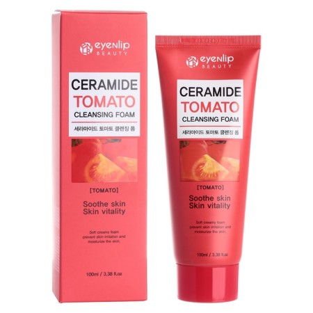 Fighting Feet with tomato Ceramide Tomato Cleansing Foam 100ml-2
