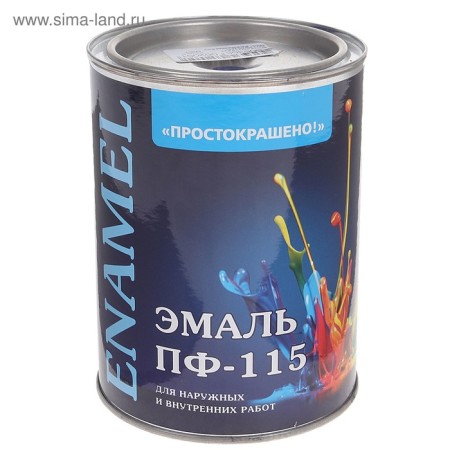 Enamel PF-115 is scrapped with a cornflower 0.9 kg