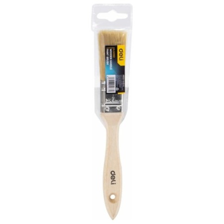 Flat brush Deli DL509101 104530, natural bristles, 25 mm-1