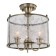Chandelier CL408233 "Versailles", 3x60W E14, bronze 37x37x40 cm
