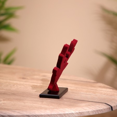 Souvenir "Deer" on the stand, tree 11x5x14 cm-5