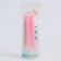 A set of silicone spoons for feeding, 2 pcs., Pink color