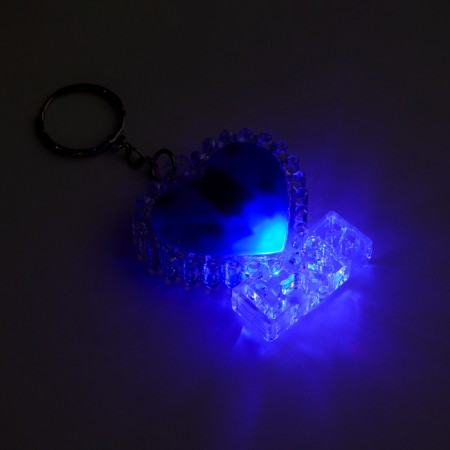 Gift set 2B1 (pen, flashlight in the shape of a heart)-3
