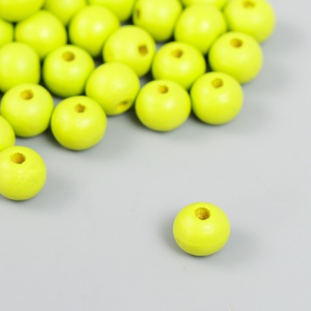 Beads for creativity tree "Salad" D-0.8 cm, set of 20 g