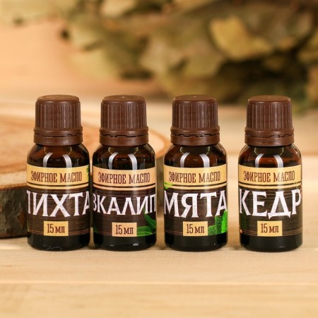 Set 4 essential oils 15 ml to the main banner-1