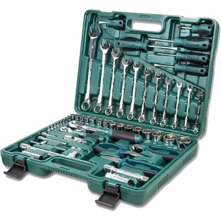 Universal instrument set Rossvik EK000013068, 55 items