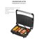 Multifunctional grill JVC JK-MB025, 4 panels, 750 W