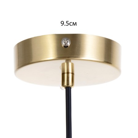Bayerlux lamp "Gatatea" LED 10W 6000k gold 15x15x28-128cm-6