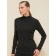 Women's turtleneck, size 50, black color