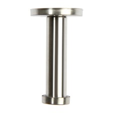 Hook furniture tundra TKO011, one -rod, 16x70 mm, stainless steel, 10 pcs