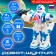 Robot Radio -controlled "shuntik", voice control, light, sound effects, Russian voicing