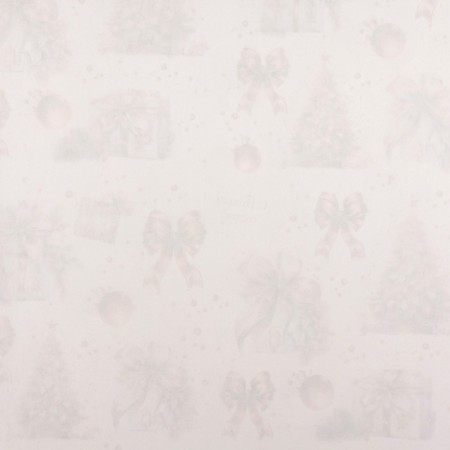 Packaging paper "Snow Christmas tree", gloss, 80 g/m2, 50 x 70 cm-3