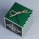 Gift folding box, packaging, “February 23”, 12 x 12 x 12 cm