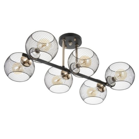 Estet chandelier 6he27 40w Black 58x36x23.5cm Bayerlux