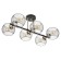 Estet chandelier 6he27 40w Black 58x36x23.5cm Bayerlux