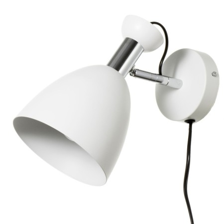 Sconces with a switch on the wire "Claudia" E27 40W white 28x15x20cm-1