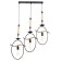 Lamp Bayerlux "Kiott" 3he27 black 28x10x63cm