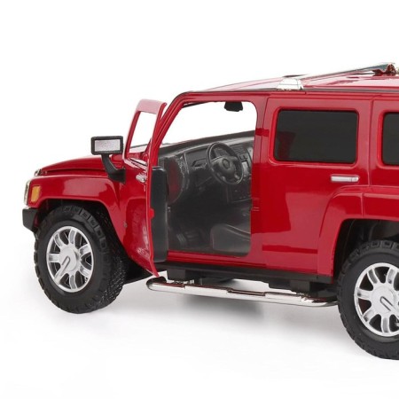 Metallic machine Hummer H3 1:24 DOSELS, HAPOT, FREE WHERE WORKS, Light and Sound Effects-3