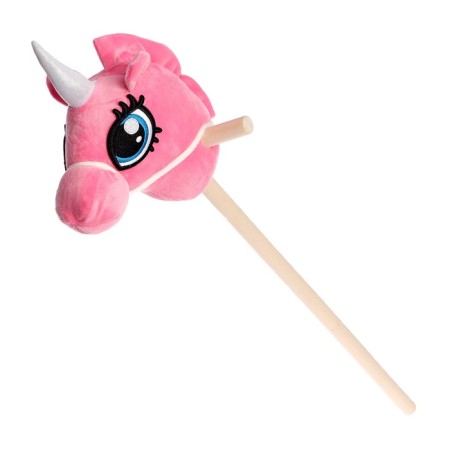 Soft toy "Unicorn-Sckun", on a stick, pink color-8
