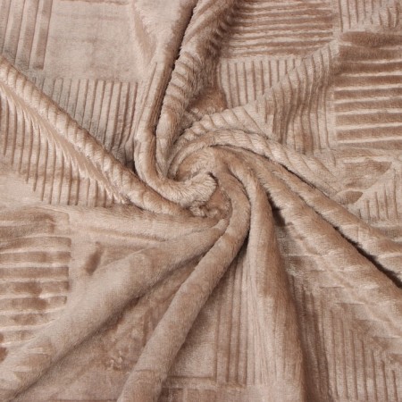 Domino plaid 150x205cm, Velsoft 250g/m, PE100%-4