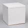 Confectionery packaging, white box, 50 x 50 x 50 cm