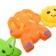Stretching to a stroller/crib "Elephants", 3 toys, color mix, crush me