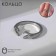Ring "heart" from hands, color silver, dimensionless