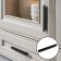 Cappio RSC102 bracket handle, aluminum, m/o 160, black color